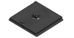 Kompozitný poklop s pántom 600x600 A15 PK-25