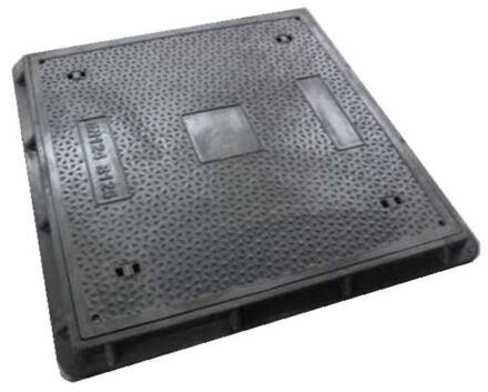Kompozitný poklop 900x900 B125 PK-19